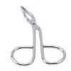 Idiytip Stainless Steel Professional Scissors Handle Eyebrow Tweezers Clamp Clipper Eyebrow Handled Removal Tools view 2