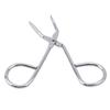 Idiytip Stainless Steel Professional Scissors Handle Eyebrow Tweezers Clamp Clipper Eyebrow Handled Removal Tools view 3