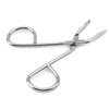 Idiytip Stainless Steel Professional Scissors Handle Eyebrow Tweezers Clamp Clipper Eyebrow Handled Removal Tools view 4