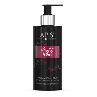 APIS NIGHT FEVER Hydrierende Creme fr die Handpflege mit Maracuja, Leinen und Aloes | Hydrierte Haut den ganzen Tag | 300 ml