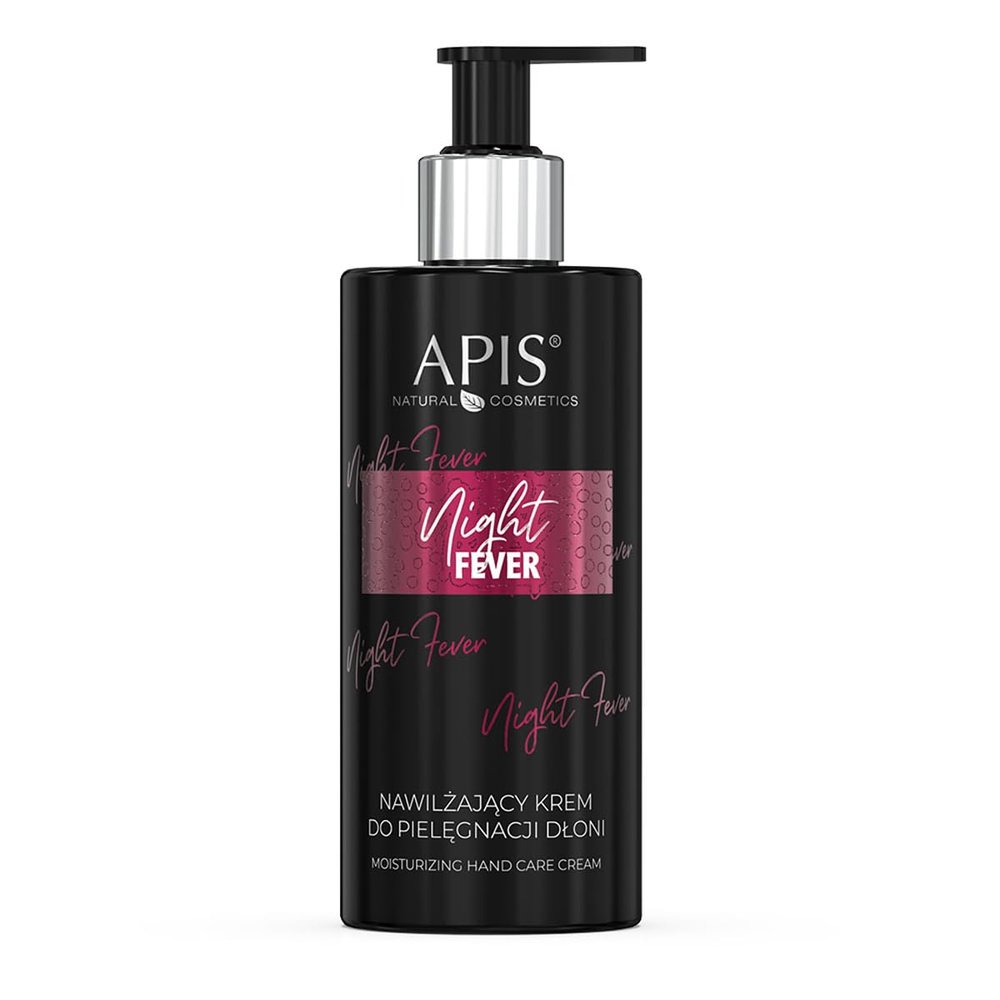 APIS NIGHT FEVER Hydrierende Creme fr die Handpflege mit Maracuja, Leinen und Aloes | Hydrierte Haut den ganzen Tag | 300 ml