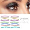8 Pairs Professional Eyelash Perming Pad, Silicone Eyelashes Curler Rods Lashes Lift Shield Tool for Salon and Individual view 2