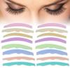 8 Pairs Professional Eyelash Perming Pad, Silicone Eyelashes Curler Rods Lashes Lift Shield Tool for Salon and Individual view 4