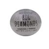 Big Diamonds Charcoal & Vanilla Bath Bomb view 1