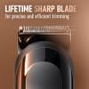 King C. Gillette Cordless Beard Trimmer for Men, Kit includes 1 Trimmer, 3 Interchangeable Combs, 1 Cleaning Brush, 1 Charger, 1 Travel Bag, BLUE view 4