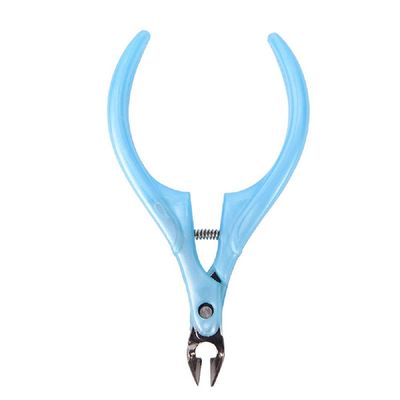 AnHua 2020 Fashion Nail Cuticle Scissor Cuticle Manicure Care Cutter Nippers Clipper Tool (Blue)