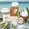 Bath & Shower Spa Basket Gift Set, Coconut Scent, with Shower Gel, Bubble Bath,Body Lotion, Bath Bomb,Bath Salt, Bath and Body Gift Box for Women view 4