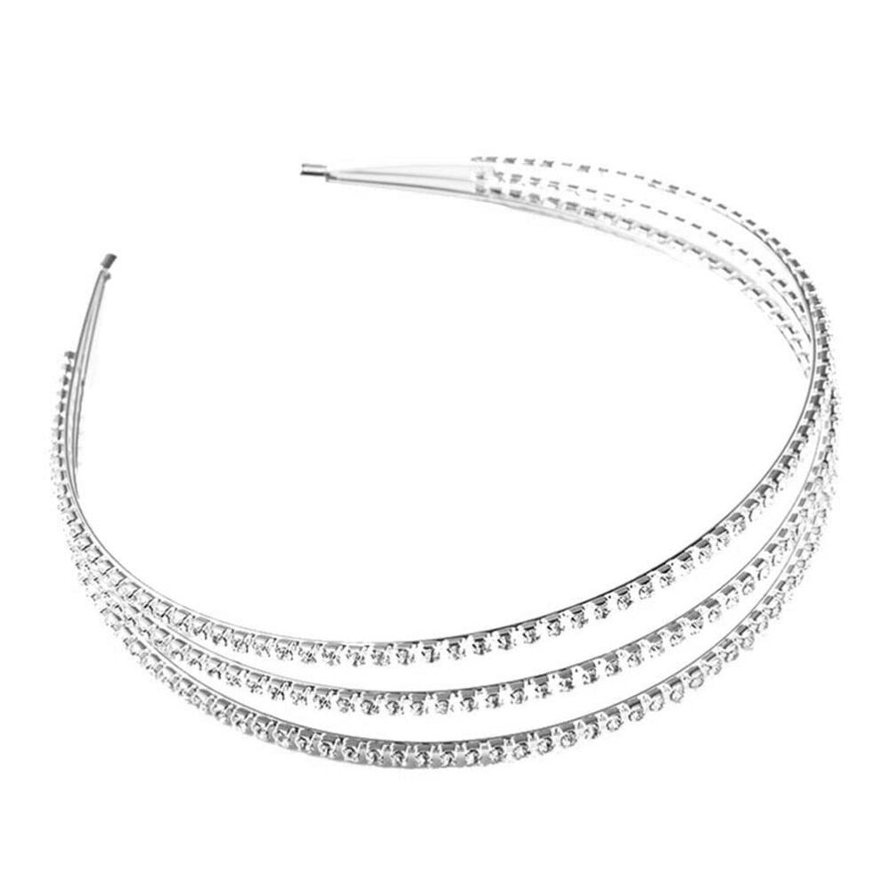 1pc Rhinestone Headband Women Hairband Wedding Hair Band Women Headband Band for Creative Headdress Chic Hoop Diamond Creative Hoop