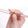 2PCS Rose Gold Stainless Steel Nail Art Tools Pinching Cuticle Pusher - Multifunction False Nail Shaping Tweezers Manicure Tool view 4
