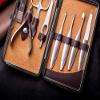 8 Piece Men's Nail Clipper Set Men's Women's Stainless Steel view 2