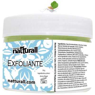 Facial Body Scrub Feet Lips Rice Nopal Natural Moisturizing 50g