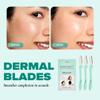 Contours Rx Dermal Blades Stainless Steel Touch-up Tool Removes Fuzzy Facial Hair, Bikini Line, Arms, Knuckles, Back of Neck & Upper Lip  Portable & Long Lasting, 3pk view 3