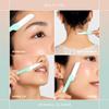Contours Rx Dermal Blades Stainless Steel Touch-up Tool Removes Fuzzy Facial Hair, Bikini Line, Arms, Knuckles, Back of Neck & Upper Lip  Portable & Long Lasting, 3pk view 4