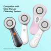Brushmo Brush Head Replacements Compatible with Clarisonic Mia 1, Mia 2, Mia Fit, Alpha Fit, Smart Profile Uplift and Alpha Fit, Sensitive Facial 4 Pack (Sensitive) view 2