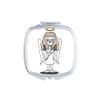 Angel Bastet Wing Halo Star Square Mirror Portable Compact Pocket Makeup Double Sided Glass view 1