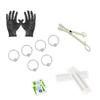 14 Gauge Body Piercing Kit for Septum Piercing Captive Bead Nose Hoop Ring Cartilage Piercing Jewelry for Ear Tragus Piercings Supplies view 1