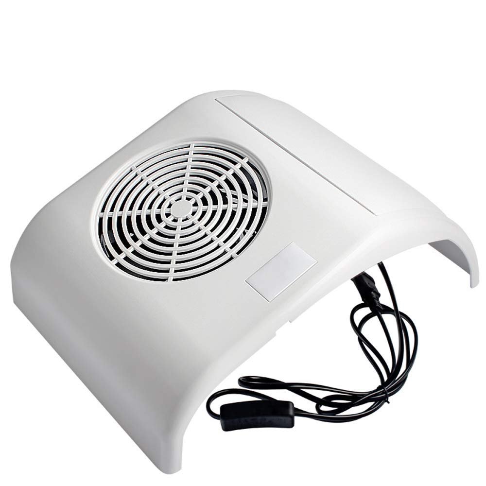 Nail Suction Dust Collector 40W Electric Nails Vacuum Cleaner Fan Manicure Machine Salon Cleaning Extractor Tool with Hands Rest Pillow 3 Dust Collecting Bags