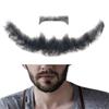 Aimeely Mens Simulation Fake beard Human Hair Mustache Makeup Cosplay Props (7#) view 1