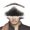 Aimeely Mens Simulation Fake beard Human Hair Mustache Makeup Cosplay Props (1#) view 1