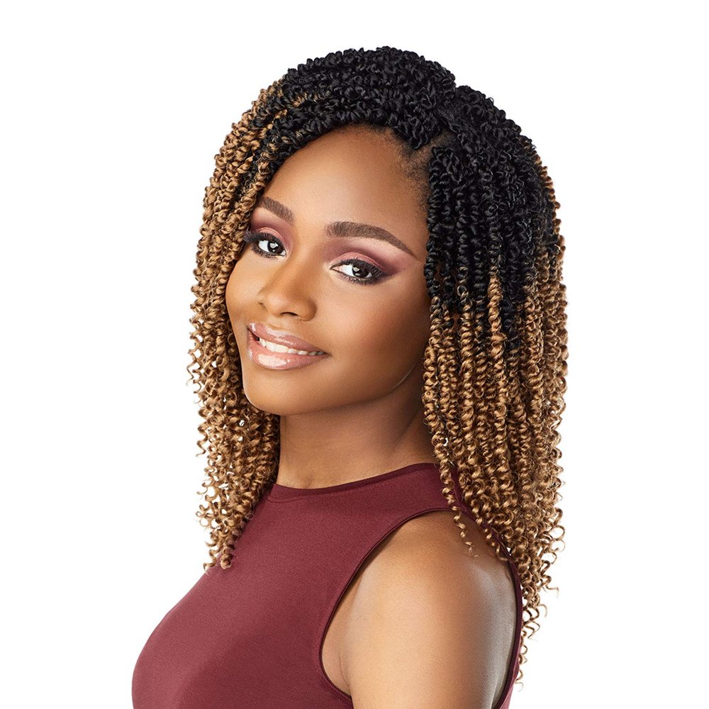 Sensationnel Lulutress Synthetic Braid - 2x Skinny Passion Twist 12 (4 Medium Brown)