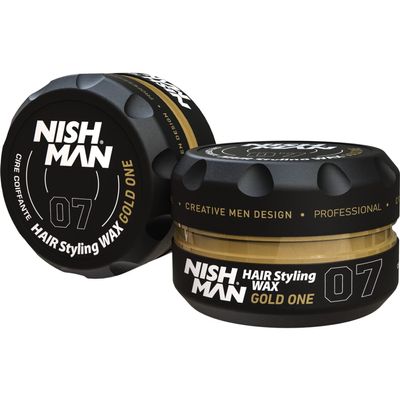 2 Boxes of nishman Gold One 07 Men's Hair Gel Wax Extra Strong Hold