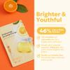 FRUDIA Citrus Clarifying Mask (10 Pack), Vitamin C Korean Face Mask with 46% Mandarin Peel Extract, Vegan Vitamin C & Mela-Zero for Brightening & Dark Spot Treatment view 2