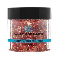 Glam Glits Acrylic Powder 1 oz-RED MIST-FA510