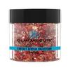 Glam Glits Acrylic Powder 1 oz-RED MIST-FA510 view 1