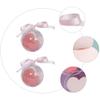 2 Set 4pcs Heart Puff Beauty Puff Powder s Small Powder Makeup Wedges Sponges for Cleaning Foundation Makeup Powder Practical Powder Household Powder Pad view 3
