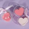 2 Set 4pcs Heart Puff Beauty Puff Powder s Small Powder Makeup Wedges Sponges for Cleaning Foundation Makeup Powder Practical Powder Household Powder Pad view 4
