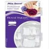 Mia Secret Professional Nail System 500 Royal Square Nail Tips - Ultra White view 1