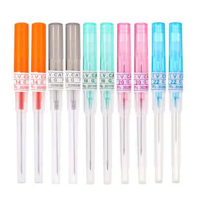 New Star Mix 10pcs 14G, 16G, 18G, 20G, 22G Gauge Steel Catheter Piercing Needles Supply