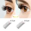 Premade Volume Eyelash Extensions 8D-D-0.07-13 Short Stem Premade Fans Eyelash Extensions 9 to 20 mm Volume Lash Extensions .07 .10 Pre made Lash Fans C D Curl (8D-D-0.07,13mm) view 3