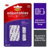 17820-18ES Adjustables Strips, 1/2-lb Capacity, Repositionable, 18 Count - Quantity 44 view 2