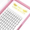Premade Volume Eyelash Extensions 7D-C-0.07-17 Short Stem Premade Fans Eyelash Extensions 9 to 20 mm Pre made Lash Fans 3D 5D 7D Volume Lash Extensions .07 .10 C D Curl(7D-C-0.07,17mm) view 1