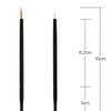 100pcs Wand Applicator Eyeliner Liquid Eye Makeup Tools view 3