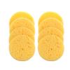 50 Pcs Facial Sponge Soft Face Cleaner Compress Puff Sponge Facial Wash Pad Exfoliator Cleansing Natural Cellulose Sponge Makeup Remover Tools view 1