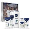 NIVEA MEN Sensitive Skin Care Set for Men, Face Wash, 5 Fl Oz + Body Wash, 16.9 Fl Oz + Shave Gel, 7 Oz + Soothing Post Shave Balm, 3.3 Fl Oz + Face Lotion SPF 15, 2.5 Fl Oz view 1