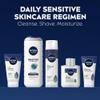 NIVEA MEN Sensitive Skin Care Set for Men, Face Wash, 5 Fl Oz + Body Wash, 16.9 Fl Oz + Shave Gel, 7 Oz + Soothing Post Shave Balm, 3.3 Fl Oz + Face Lotion SPF 15, 2.5 Fl Oz view 3