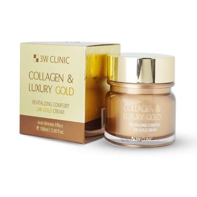 3W CLINIC Collagen & Luxury Gold Revitalizing Comfort 24K Gold Creams