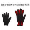 10Pairs Exfoliating Gloves - Premium Black Double Sided Scrub Wash Mitt for Bath or Shower - Luxury Spa Exfoliation Accessories for Beauty Spa Dead Skin Cell Remover, Suitable for Men and Women view 3