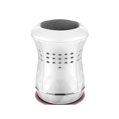 Electric Foot Grinder Rechargeable Automatic Vacuum Cleaner for Feet Peeling and Dead Skin and Calluses On The Feet, Automatic Cleaning, USB Fast Charge, Strong Power, No Skin Damage (Color : White)