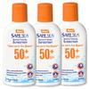Safe Sea Jellyfish Sting-Blocking Sunscreen, SPF 50+ Lotion 4oz, Waterproof, Biodegradable, Coral Reef-Safe  Body and Face Sunscreen, Anti-Jellyfish and Sea-Lice sting protection. 4 FL Oz (Pack of 3) view 1