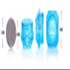100pcs 3g Blue Eye Shadow Box Wide Mouth Plastic Bottle Trial Sample Bottling Blue Cosmetic Container Empty Cosmetic 3G/3ML Plastic Bottle for Eye Shadow, Eye Cream Box, Powder, Paint view 2