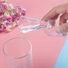 2 in 1 Measuring Cup Spoon Clear Plastic Liquid Powder Measuring Spoon DIY Facemask Tool (2 Pieces) view 3