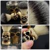 Beaupretty 1pc Skull Head Pattern Beard Brush for Men Durable Shaving Tool for All Beard Types Easy to Hold and Carry Grooming Tool for Valentine Day Father Day view 4