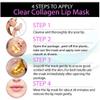 24K Golden Crystal Lip Masks 30 Pieces Hydrating Lip Plumper Mask Collagen Nourishing Lip Care Gel Pads Remove Dead Skin Anti Chapped & Anti-Aging Lip Patches view 4