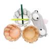 Abcsea 1 piece Cosmetic Brush Holder, Makeup Brush Holder, Makeup Brush Organiser, Pen Holder, Pen Holder for Desk - Rose Gold view 4