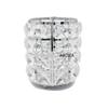 Abcsea 1 piece Cosmetic Brush Holder, Makeup Brush Holder, Makeup Brush Organiser, Pen Holder, Pen Holder for Desk - Silver view 1