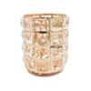 Abcsea 1 piece Cosmetic Brush Holder, Makeup Brush Holder, Makeup Brush Organiser, Pen Holder, Pen Holder for Desk - Gold view 1